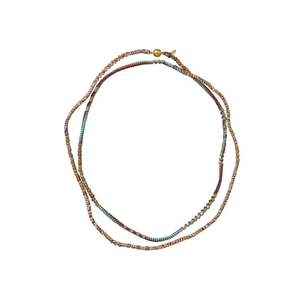 MANILLA Bracelet multitours  Turquoise - Safran