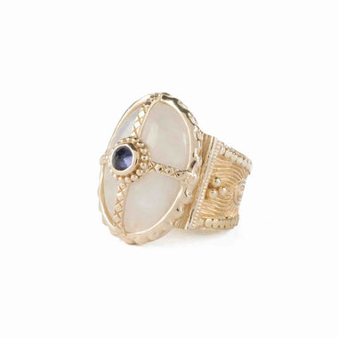 OCTAVE Bague Chevalière Moonstone