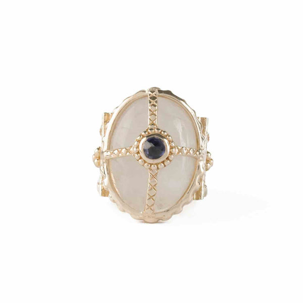 OCTAVE Bague Chevalière Moonstone