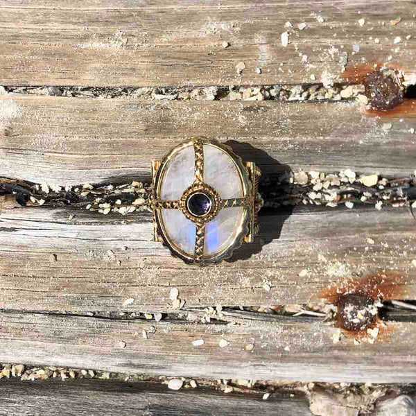 OCTAVE Bague Chevalière Moonstone