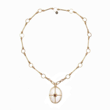 OCTAVE Collier Monstone chaîne ronde