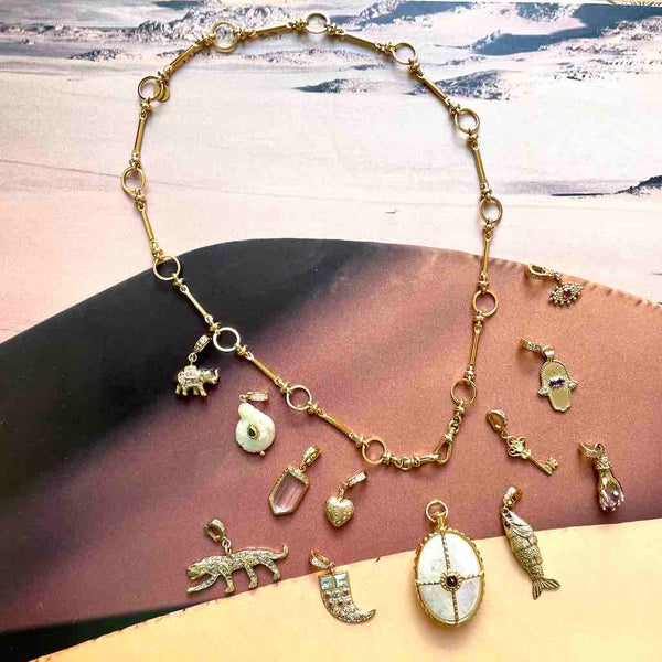 OCTAVE Collier Monstone chaîne ronde