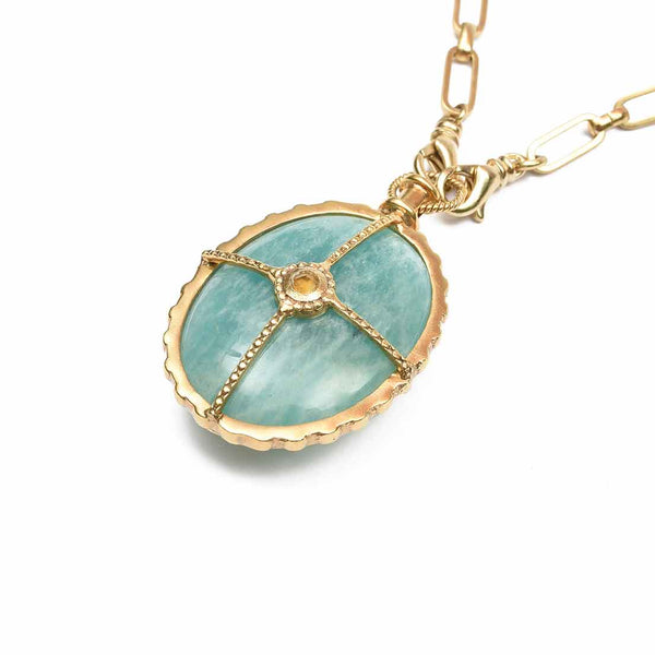 OCTAVE Sautoir Amazonite