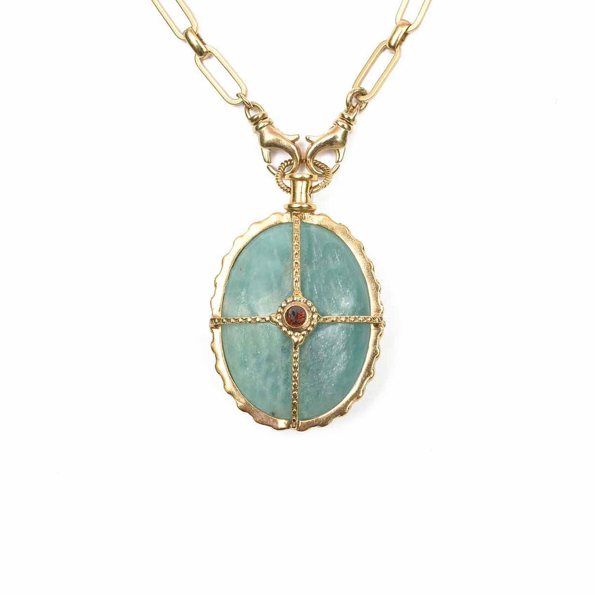 OCTAVE Sautoir Amazonite