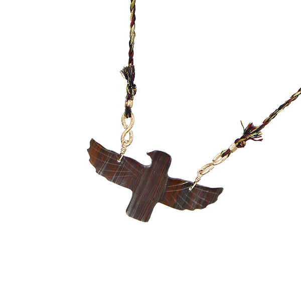 PHOENIX Collier cordon Agate