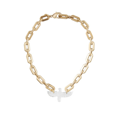 PHOENIX Collier XL Cristal de Roche