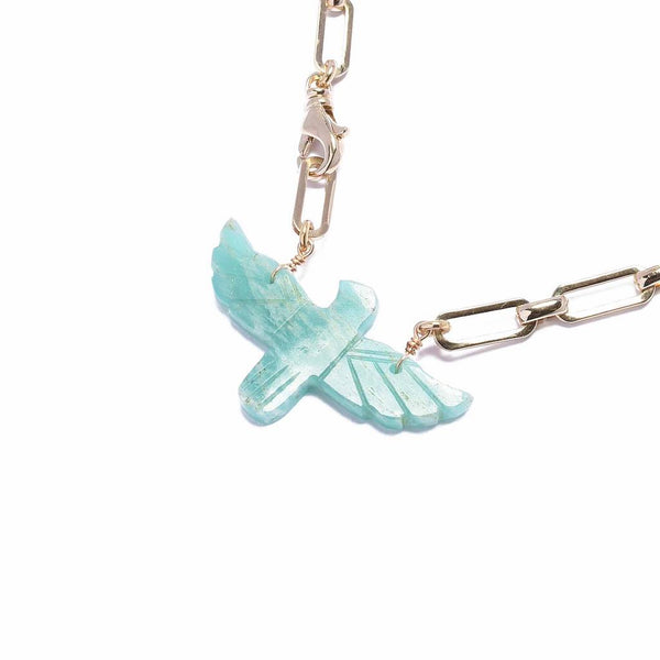 PHOENIX BABY Collier Amazonite