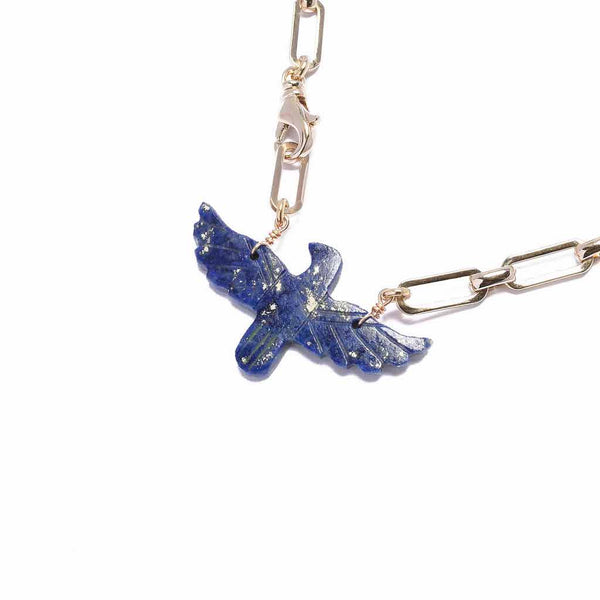 PHOENIX BABY Collier Lapis Lazuli