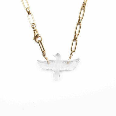 PHOENIX BABY Cristal de Roche Collier