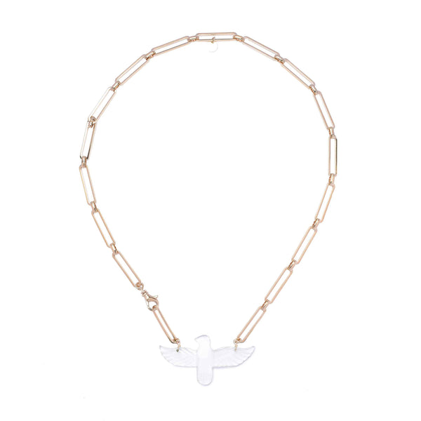 PHOENIX Collier Cristal de Roche