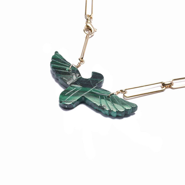 PHOENIX Collier Malachite