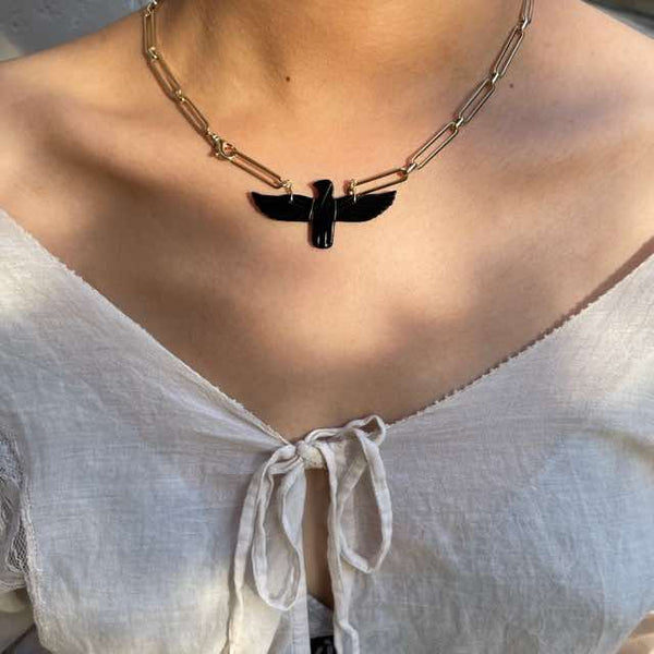 PHOENIX Collier Onyx