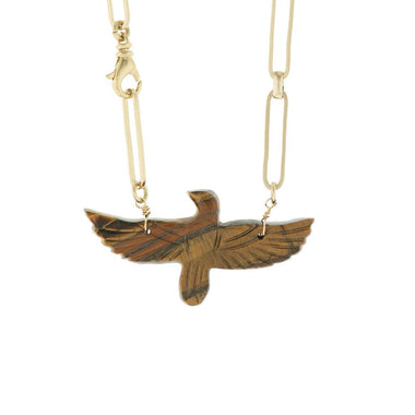 PHOENIX Collier oeil de tigre