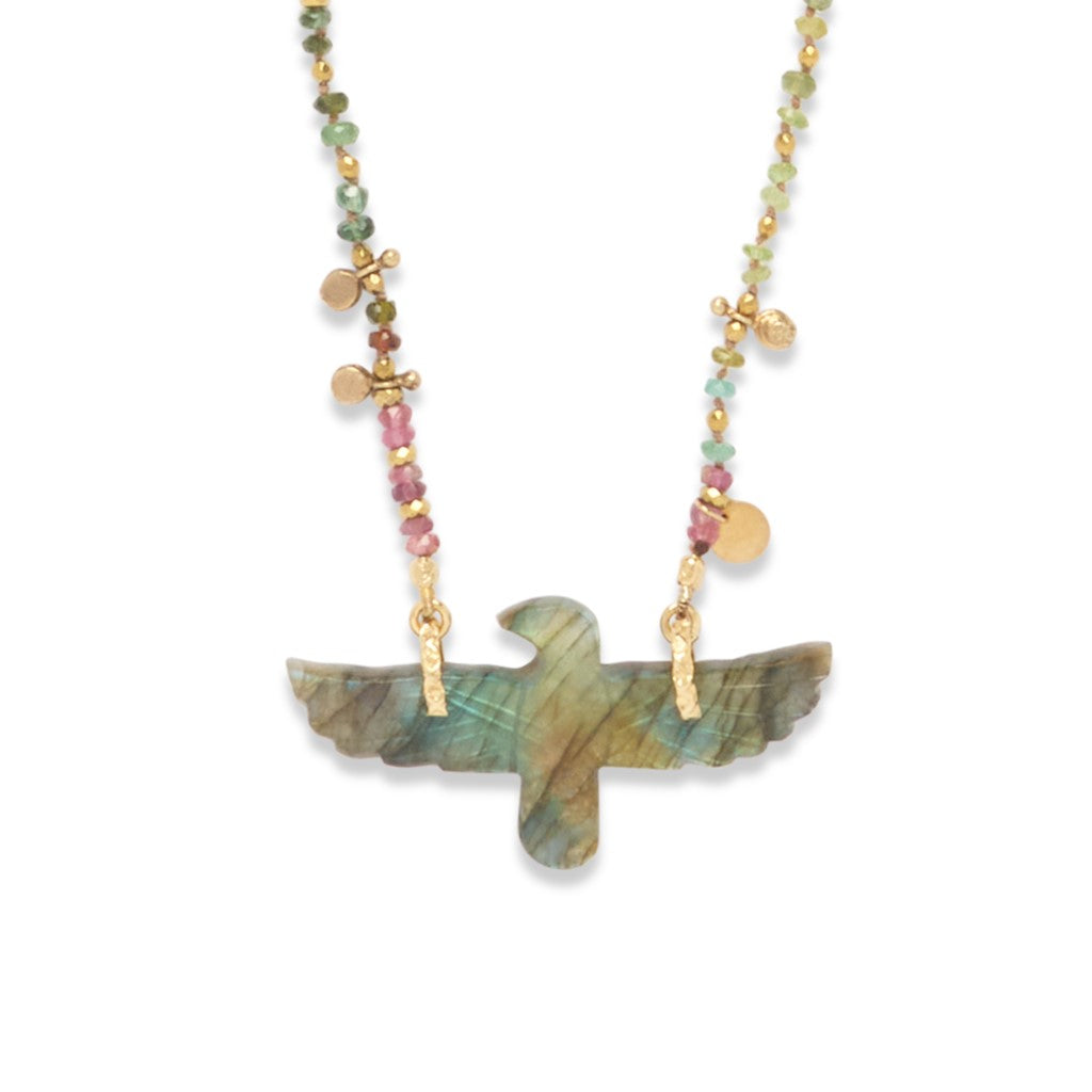 PHOENIX PERLE collier Labradorite