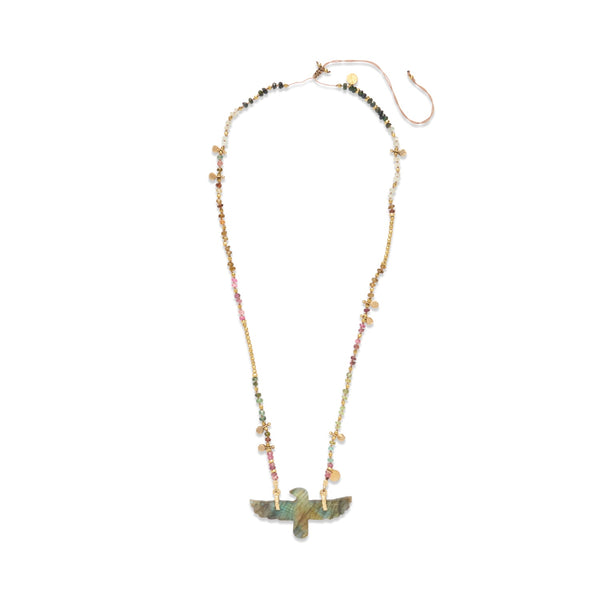 PHOENIX PERLE collier Labradorite