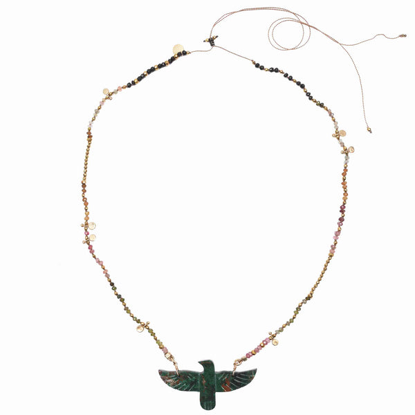 PHOENIX PERLE collier Chrysocolle