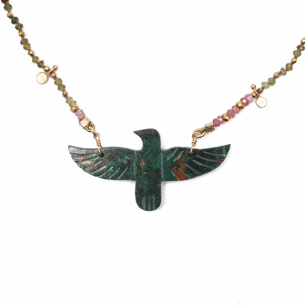 PHOENIX PERLE collier Chrysocolle
