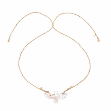 PHOENIX Nacre Collier Cordon