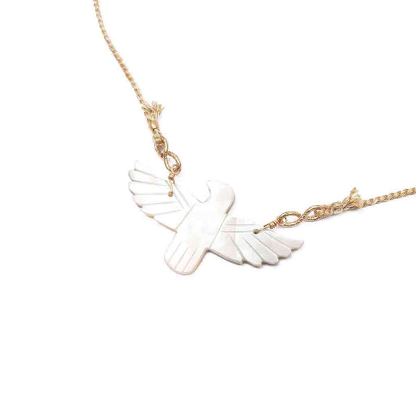 PHOENIX Nacre Collier Cordon