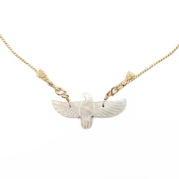 PHOENIX Nacre Collier Cordon