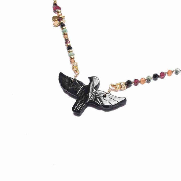 PHOENIX PERLE Collier Onyx