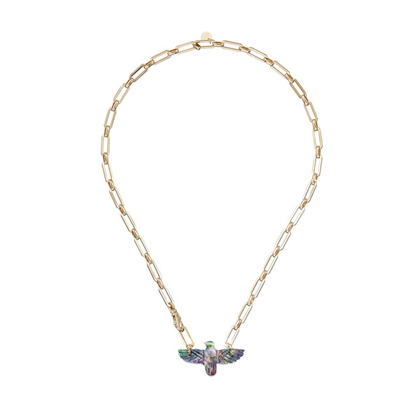 Phoenix collier Abalone
