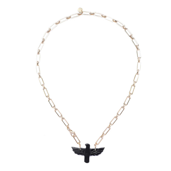 PHOENIX BABY Collier Onyx