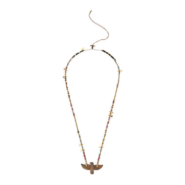 PHOENIX BABY PERLE Collier Oeil de Tigre