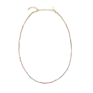 POÉSIE Collier Tourmalines multicolores