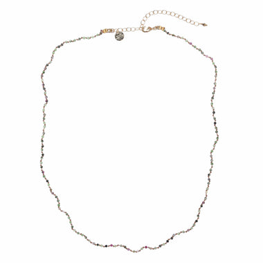 POÉSIE Collier petit Rubis Zoisite