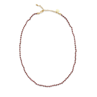 POÉSIE Collier Grenat