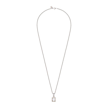 POLKI Diamond Necklace, Sterling Silver