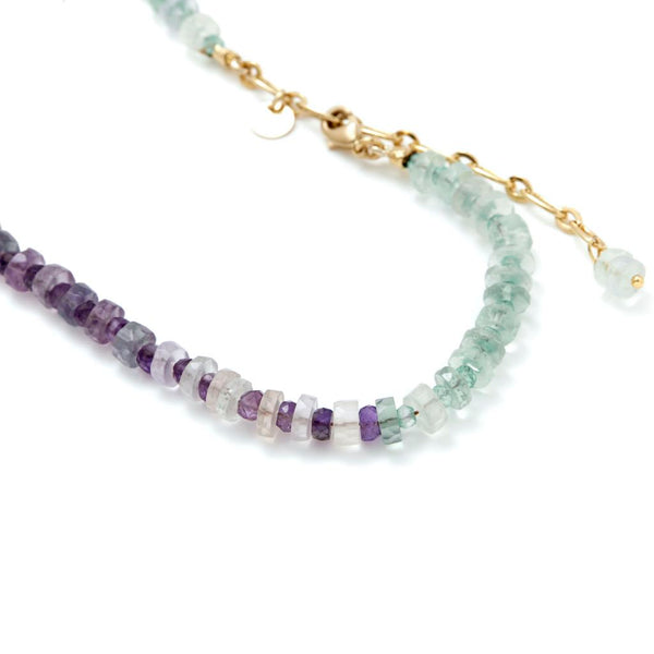 PUKA Collier Fluorite