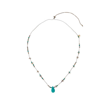 RAINBOW Collier Amazonite