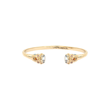 RAJAH Bracelet jonc Topaze - Doré 24 cts