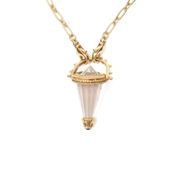 HEALING Sautoir Cristal de roche