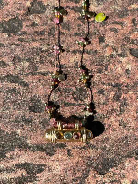 SECRET BEADS Collier Tourmalines