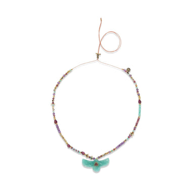 SHAMAN Collier Phoenix Sacré Amazonite