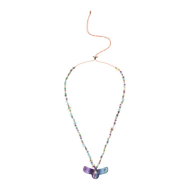 SHAMAN Collier Phoenix Sacré Fluorite