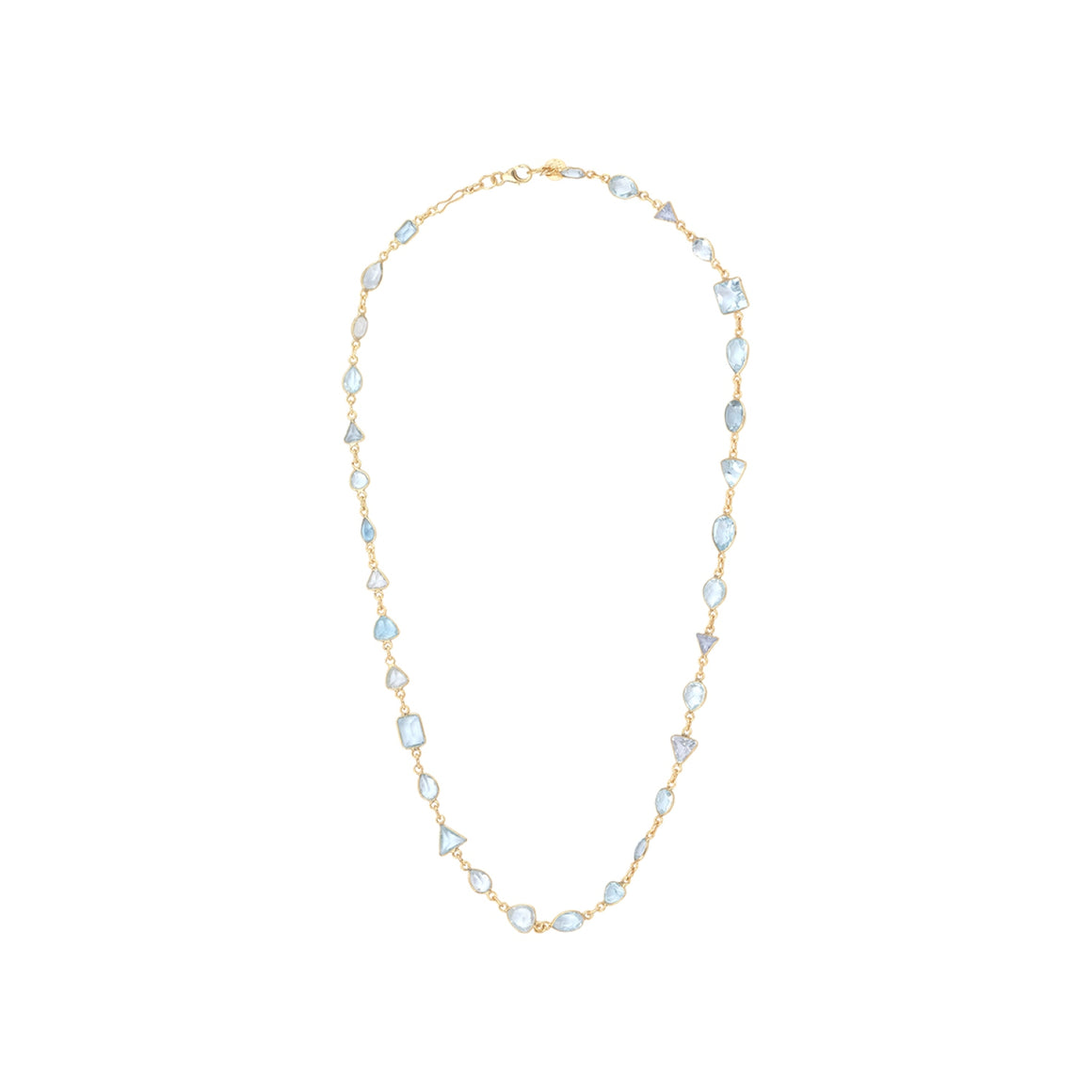 SPARKS Collier Topazes, doré 24 cts