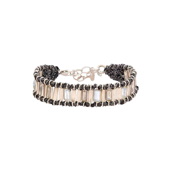 STORM Bracelet Topaze et Labradorite, Argent 925