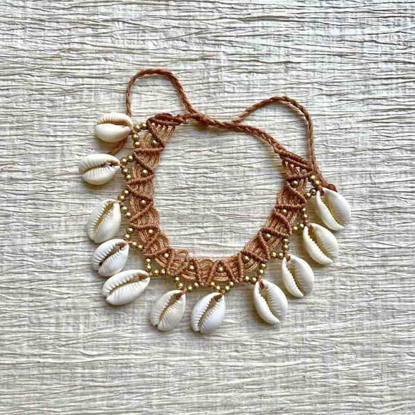 SUMMER Bracelet de chevilles Cauris - Cliquez pour voir les différentes couleurs