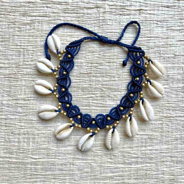 SUMMER Bracelet de chevilles Cauris - Cliquez pour voir les différentes couleurs