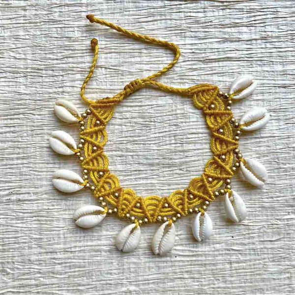 SUMMER Bracelet de chevilles Cauris - Cliquez pour voir les différentes couleurs