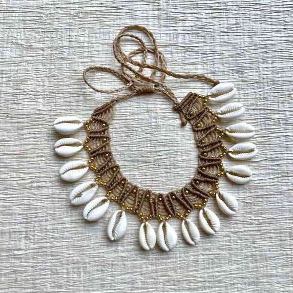 SUMMER Collier Cauris - Cliquez pour voir les différentes couleurs