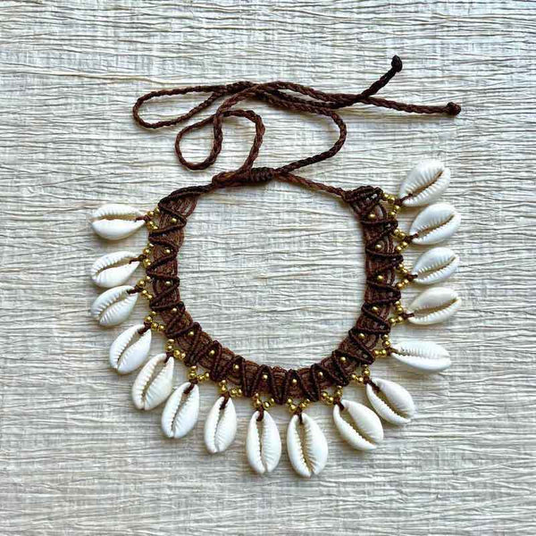 SUMMER Collier Cauris - Cliquez pour voir les différentes couleurs