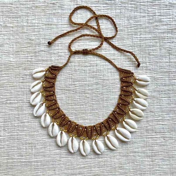 SUMMER Collier Cauris - Cliquez pour voir les différentes couleurs