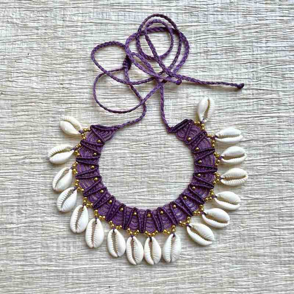 SUMMER Collier Cauris - Cliquez pour voir les différentes couleurs