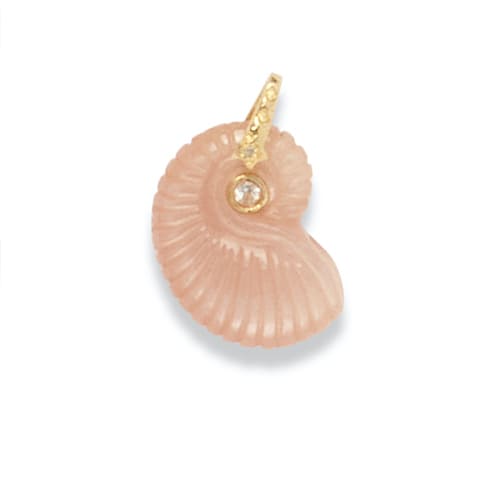 TAHNEE Collier Torque doré 24 cts personnalisable avec un pendentif au choix