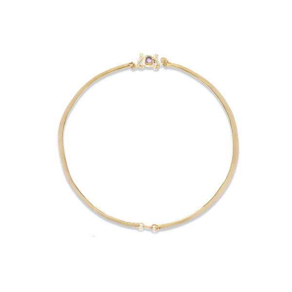 TAHNEE Collier Torque doré 24 cts